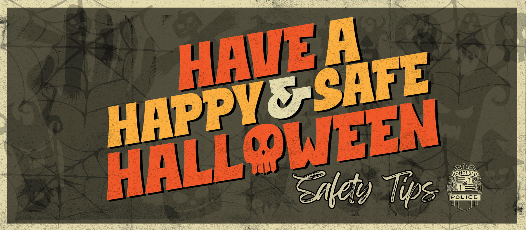 HPD Halloween Safety Tips Website Slider