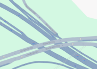 Google Maps image of H-2 Freeway, north of Farrington Highway Overpass.