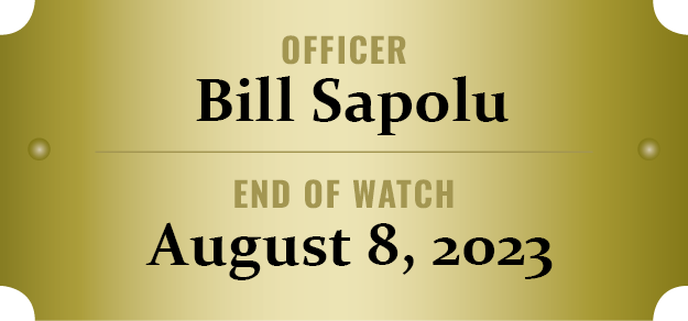 Fallen Officer Bill Sapolu