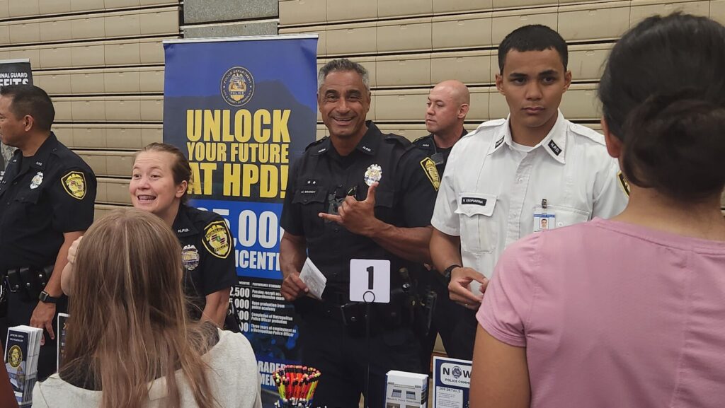 HPD participated in career fair