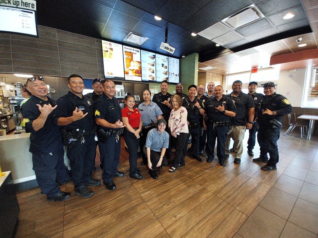 Coffee with a Cop Kahala Mcdonalds