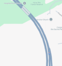 Google map image of H-3 east freeway near Likelike Highway