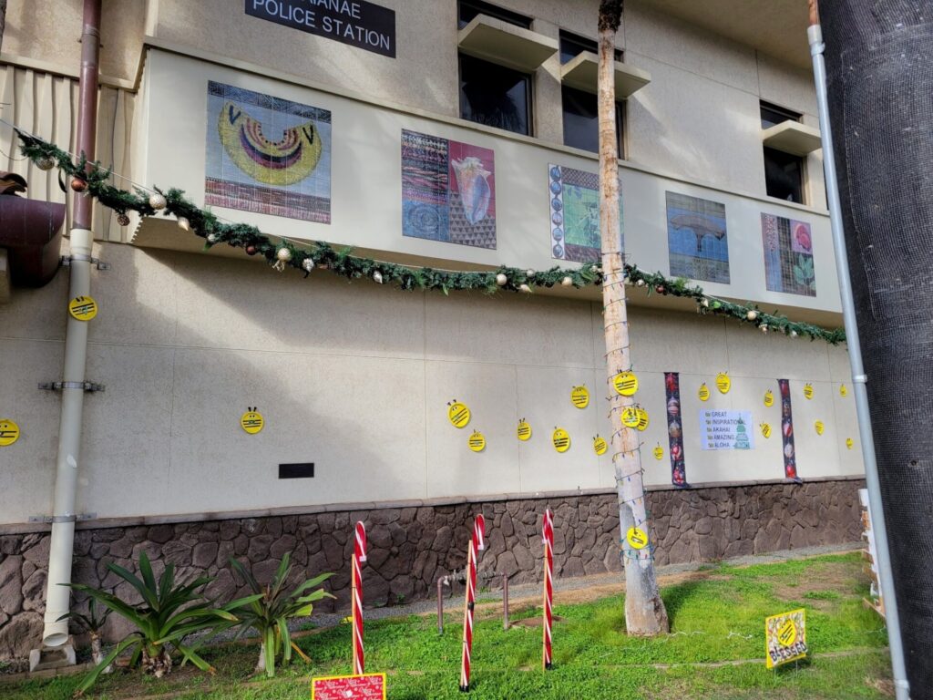 Waianae Station Decorations done by Waianae Boys and Girls Club