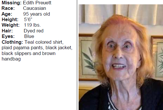 CrimeStoppers: Missing Person: Edith Preuett