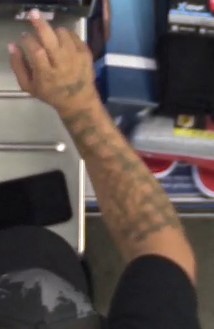 photo of suspect tattoo